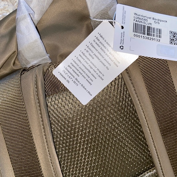 Lululemon wunderlust backpack - Picture 7 of 8
